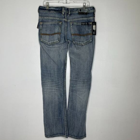 Buffalo David Bitton Driven Straight Leg Jeans Medium Wash Size 30 x 32 NEW - Picture 4 of 7